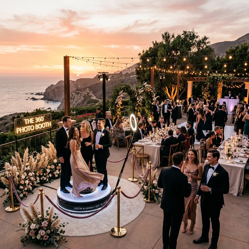 Elegant Sunset Wedding